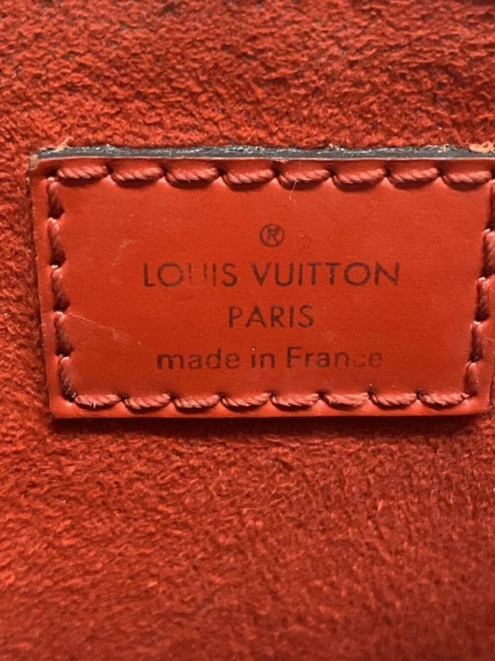 LOUIS VUITTON Nano Alma M50516 Coquelicot Epi SN2155 Shoulder Bag - Picture 13 of 15